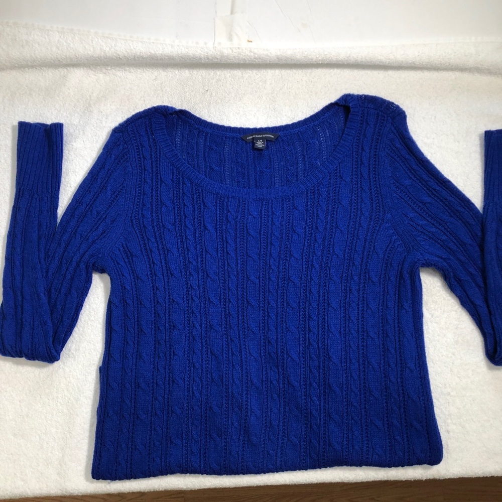 🎀American Eagle Outfitters Blue Sweater Size L/G
